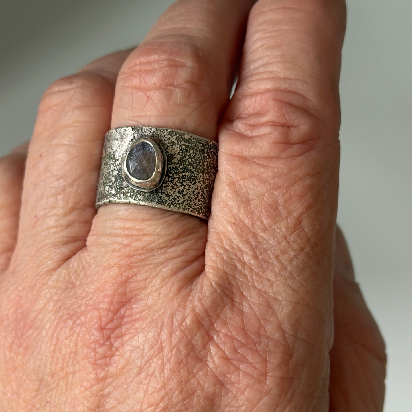 Ramona Lilac Spinel Ring, Adjustable