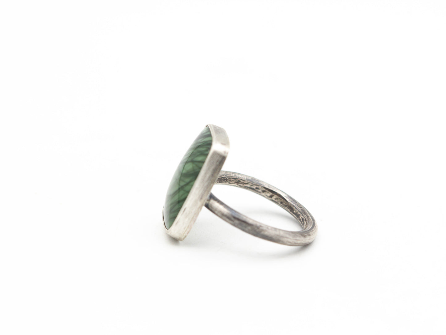 Spiderweb Jasper Ring Size 8.5