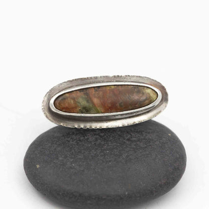 Carrasite Jasper Ring Size 7.5