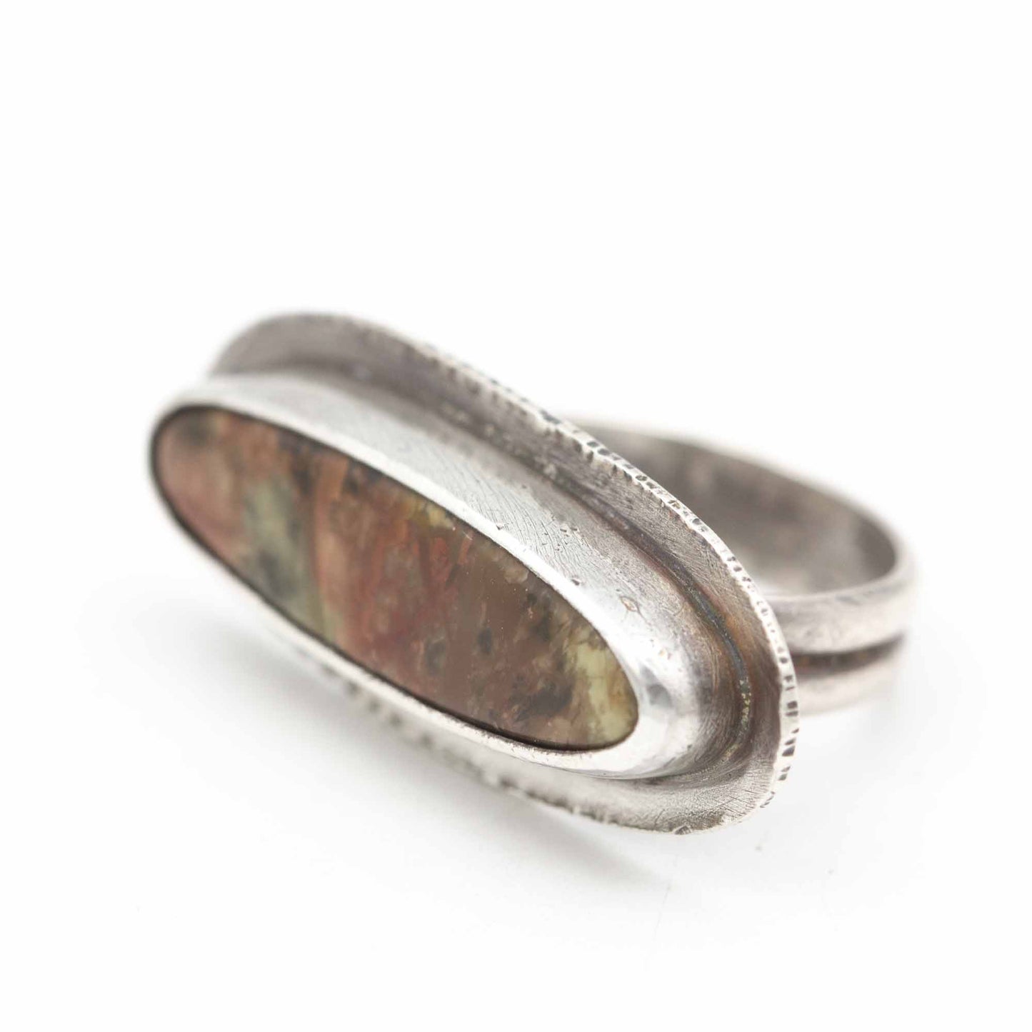 Carrasite Jasper Ring Size 7.5