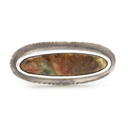 Carrasite Jasper Ring Size 7.5