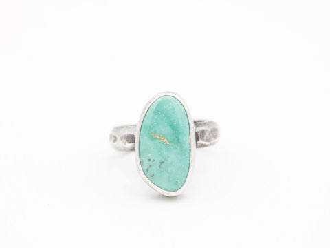 Turquoise and Sterling Silver Ring Size 9.25