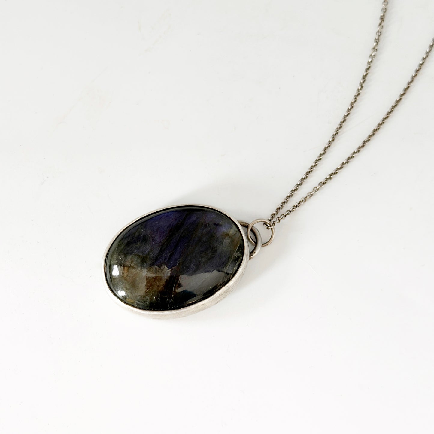 Purple Labradorite Pendant