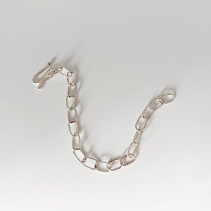 Jacqueline Oval Link Bracelet Sterling Silver