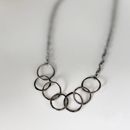 Fortune Sterling Link Necklace