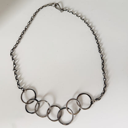 Fortune Sterling Link Necklace