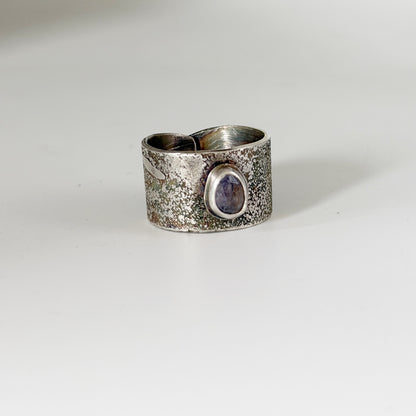 Ramona Lilac Spinel Ring, Adjustable