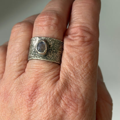 Ramona Lilac Spinel Ring, Adjustable