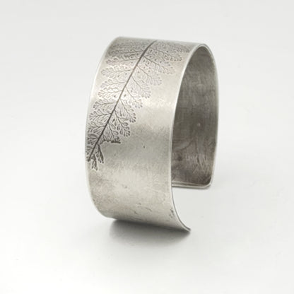 Forest Walk Fern Cuff Sterling Silver
