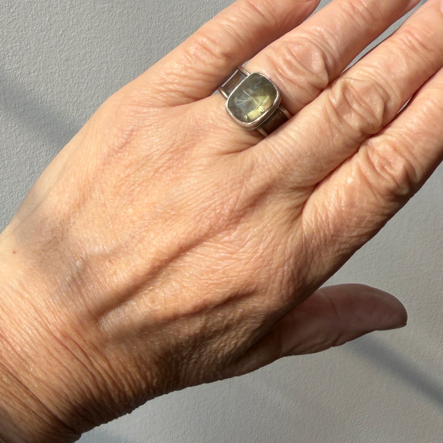 Arkadie Labradorite Ring Size 9