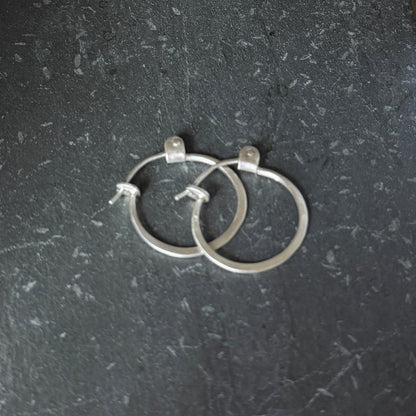 Apollonia Sterling Silver Hoops