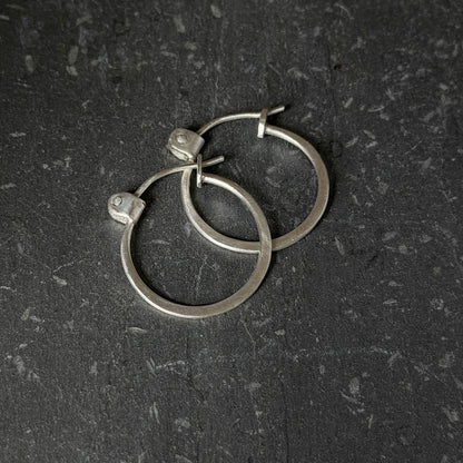 Apollonia Sterling Silver Hoops