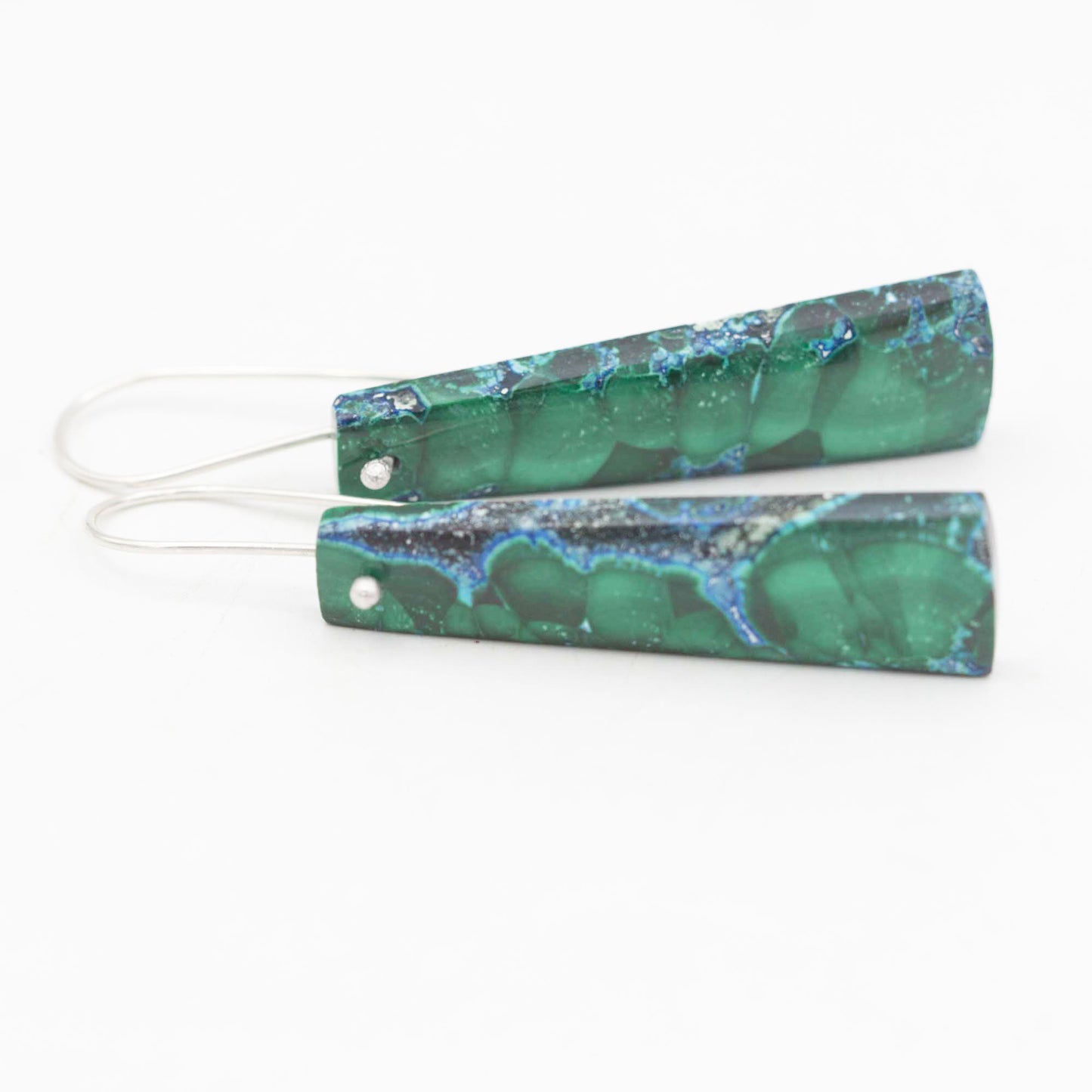 Malachite Drop Earrings