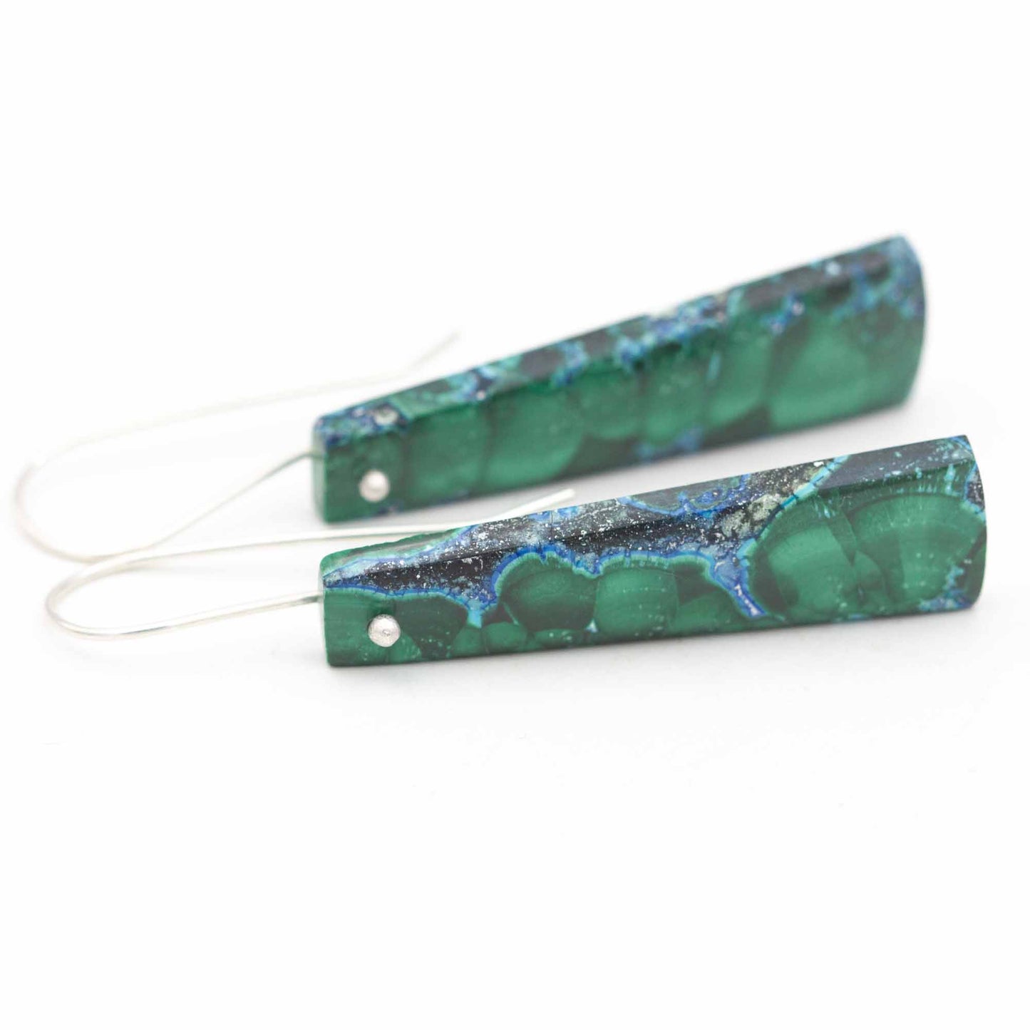 Malachite Drop Earrings