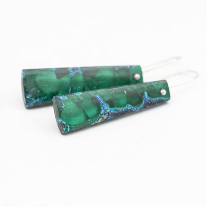 Malachite Drop Earrings