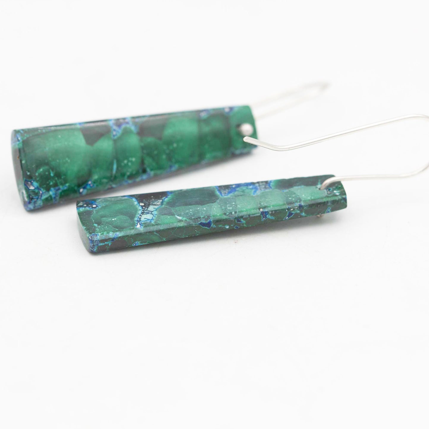 Malachite Drop Earrings
