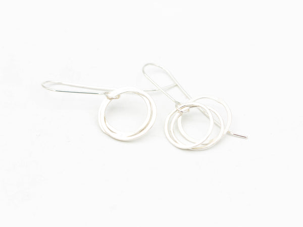 Multi-hoop Sterling Earrings