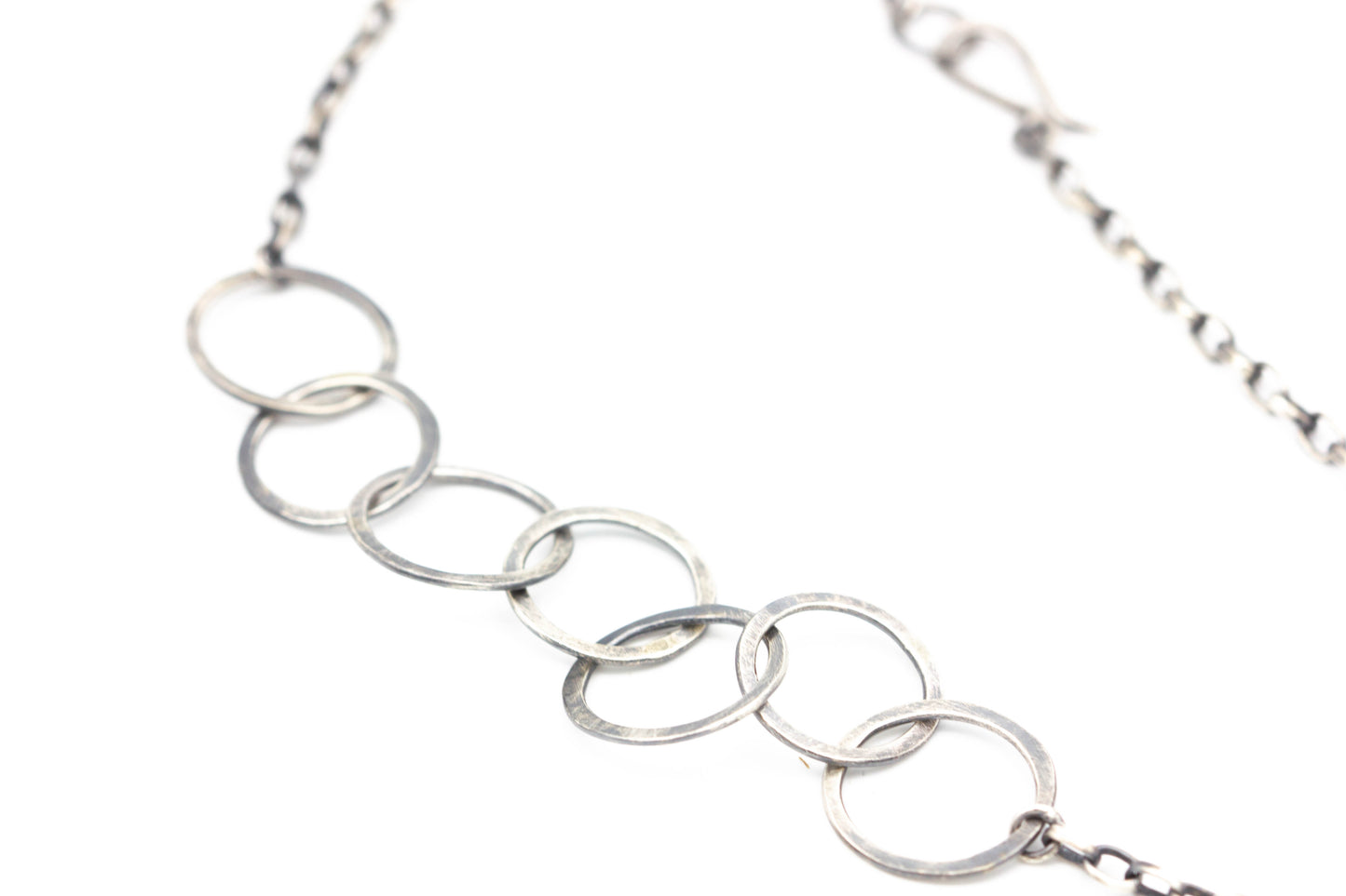 Fortune Sterling Link Necklace