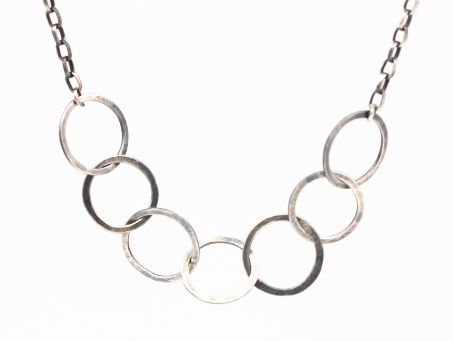 Fortune Sterling Link Necklace
