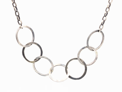 Fortune Sterling Link Necklace