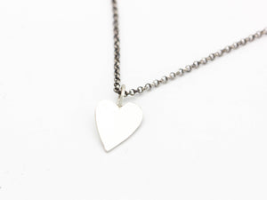 Mini Sterling Heart Pendant