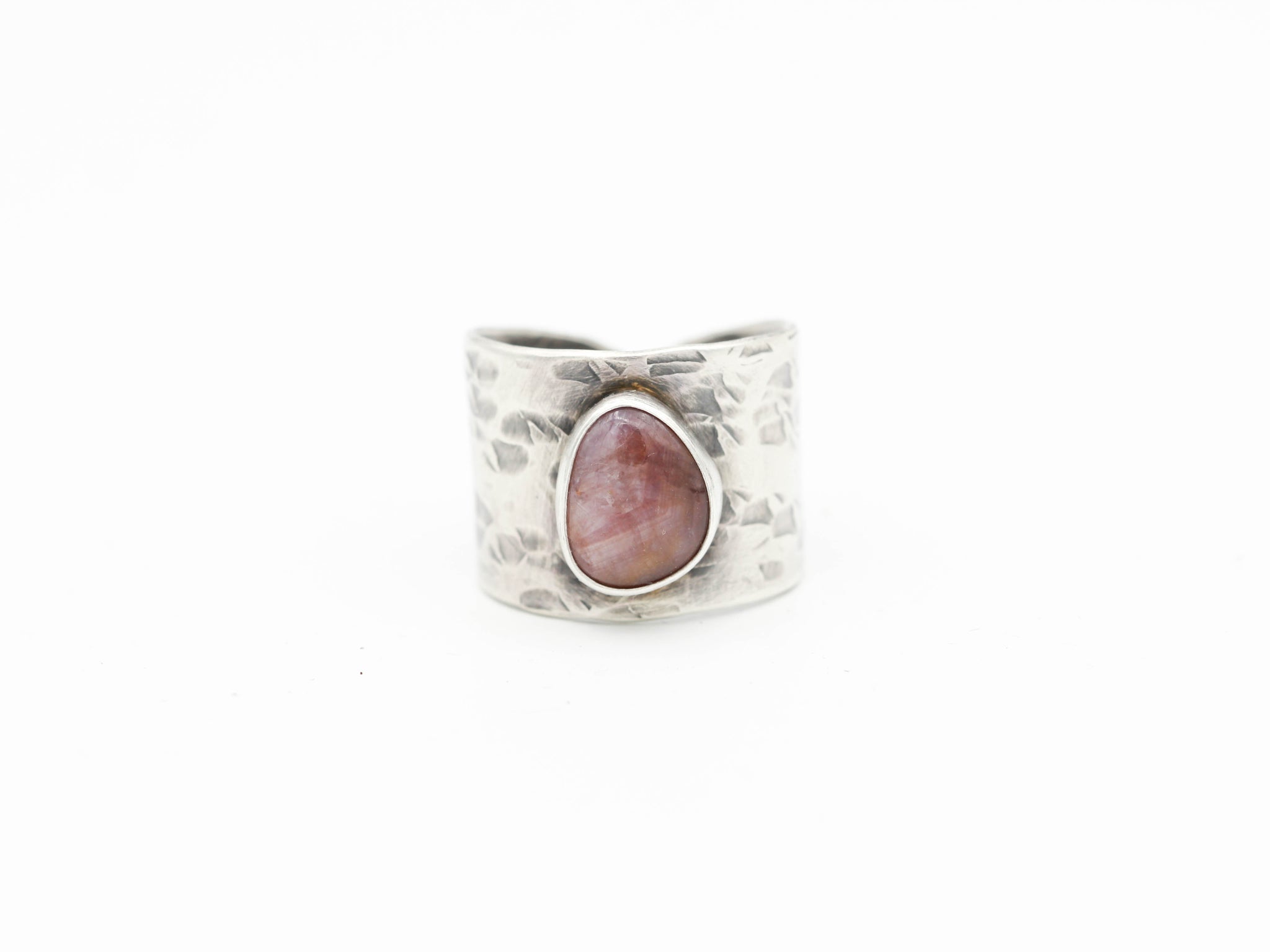 Pink Sapphire Ring Adjustable