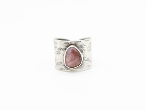 Pink Sapphire Ring Adjustable